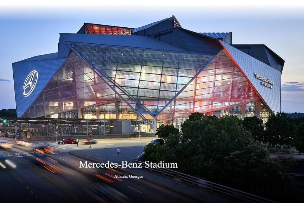 Mbz Stadium*Modern House*King Bed*Wi-Fi*Smart Tv Atlanta Exteriér fotografie